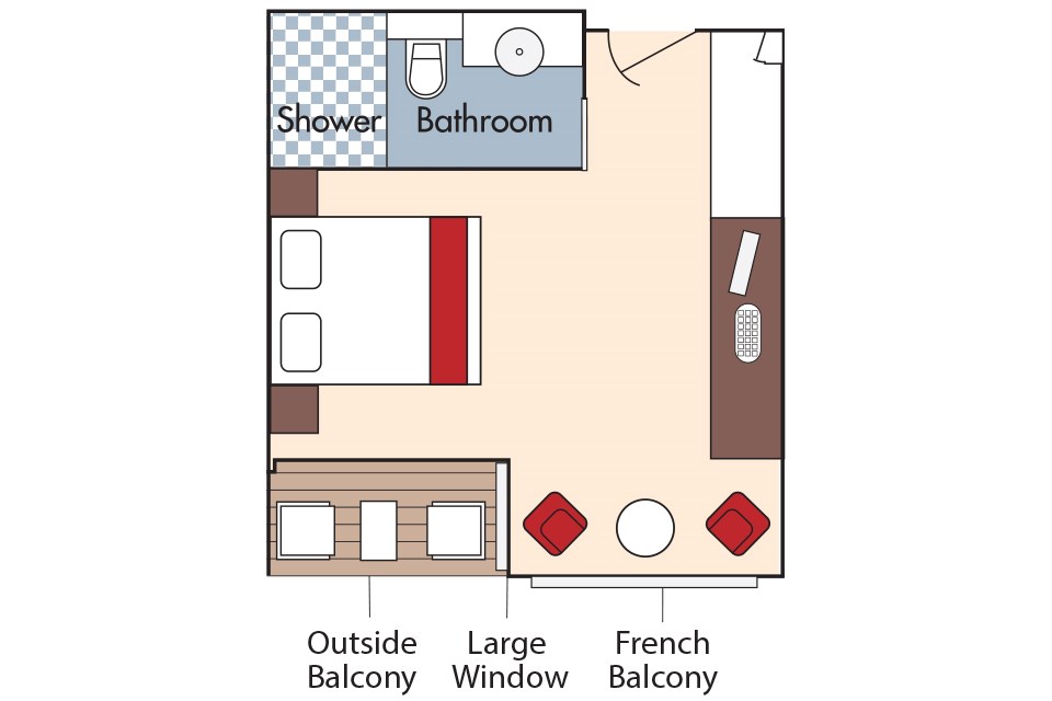 Stateroom Floor Plan